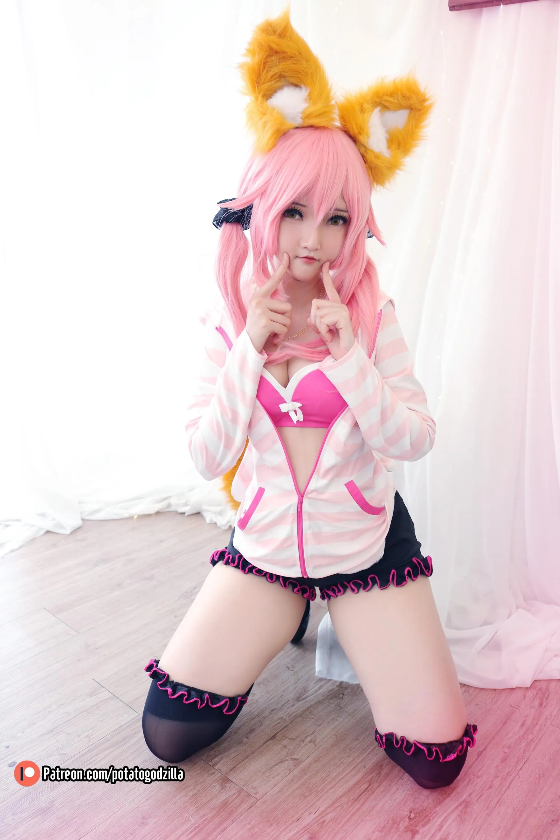 Potato Godzilla – NO.76 Tamamo School Uniform [50P]插图7